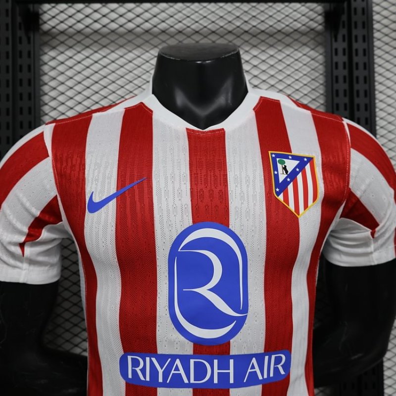 Player Version Atletico Madrid 25/26 Home Football Jersey