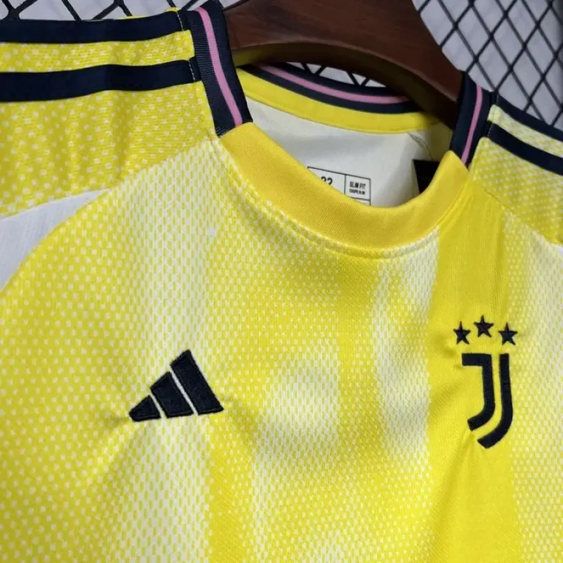 Juventus Away Shirt 24/25 Football Kit for Kids