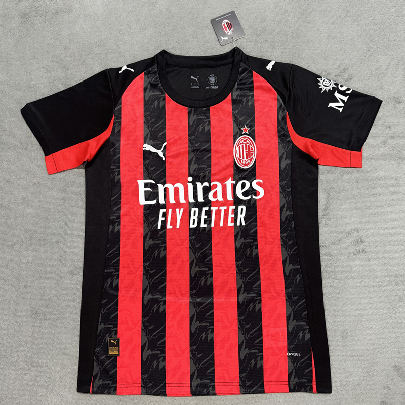 AC Milan 25/26 Home Football Jersey