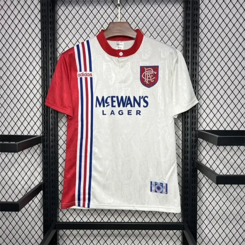 Retro Rangers Away Kit 1996 1997 Football Jersey