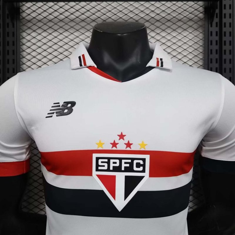 2024/2025 Player Version São Paulo Home Jersey 1:1 Thai Quality