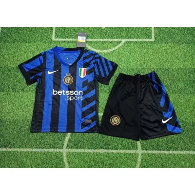 Kids Inter Milan Home Jersey 24/25 Football Kit
