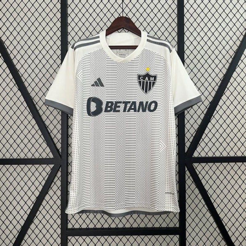 2024/25 Atletico Mineiro Away White Fans Soccer jersey
