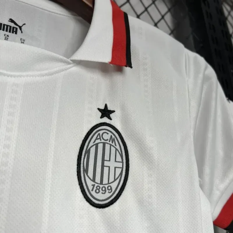 Kids AC Milan Away Jersey 24/25 Football Kit