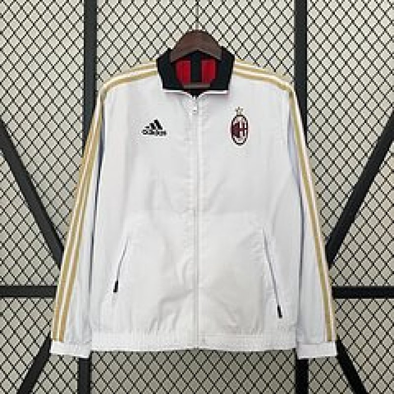 24/25 AC Milan Reversible Windbreaker Football Shirt