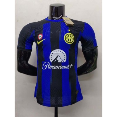 2023/2024 Player Version Inter Milan Home Football Jersey1:1 Quality Thai