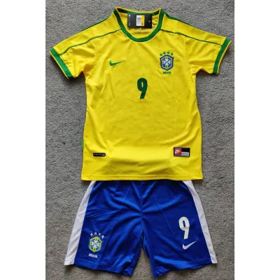 2024 Brazil Home Football Shirt 1:1 Thai Quality Kids Size