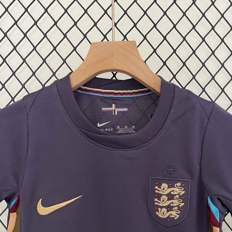 2024 England Away Football Shirt 1:1 Thai Quality Kids Size