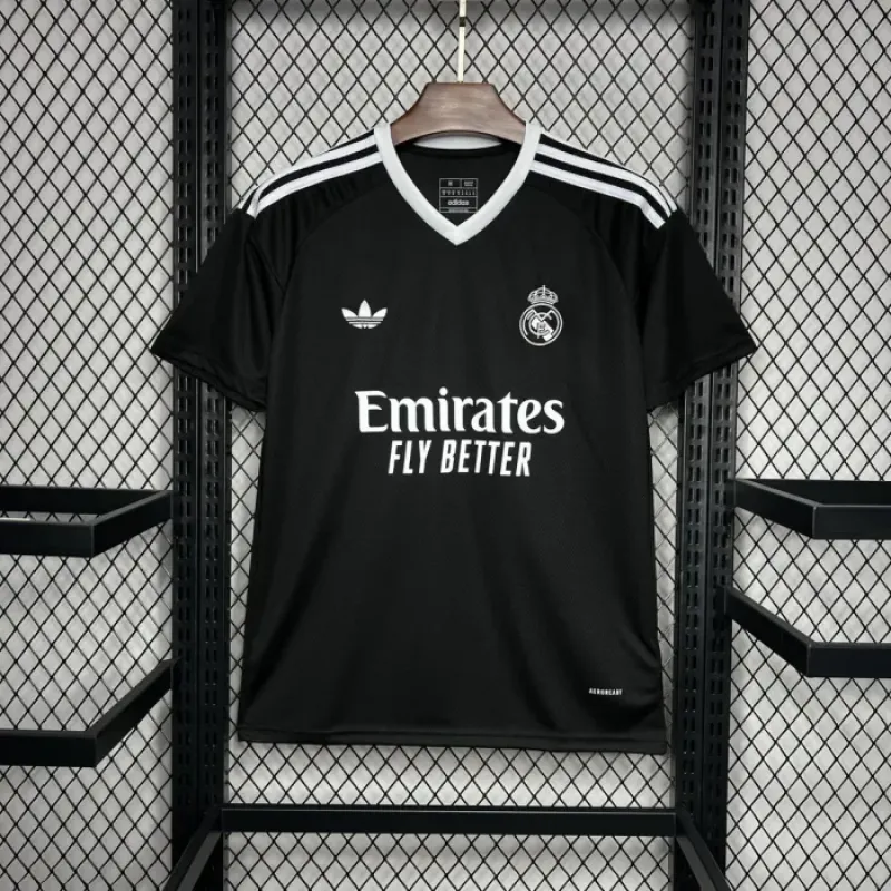 Real Madrid Black Jersey 24/25 Football Kit