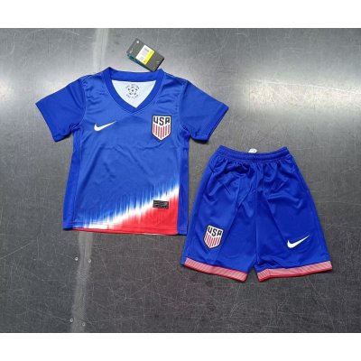 Kids USA Away Kit 24/25 Copa America 2024 Football Jersey
