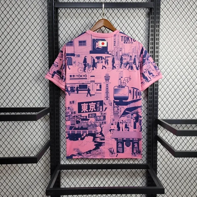 2024 Japan Special Edition Tokyo Pink Football Shirt