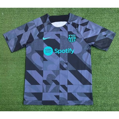 2023/2024 Barcelona Training Wear Gray Jersey