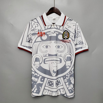 1998 Retro Mexico Soccer Jersey Away