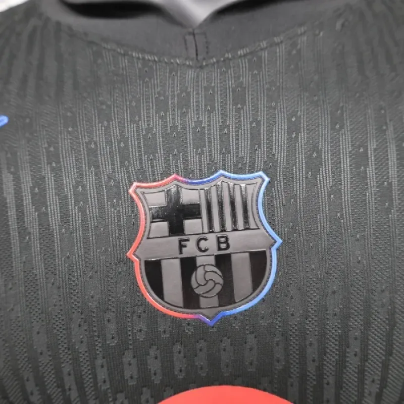 Player Version Barcelona Away Jersey 24/25 Football Jersey Long Sleeves