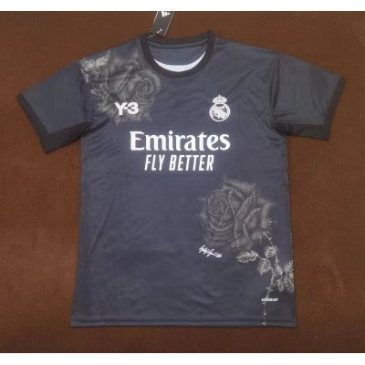 2024/2025 Real Madrid Y-3 Special Edition Black Football Shirt 1:1 Thai Quality