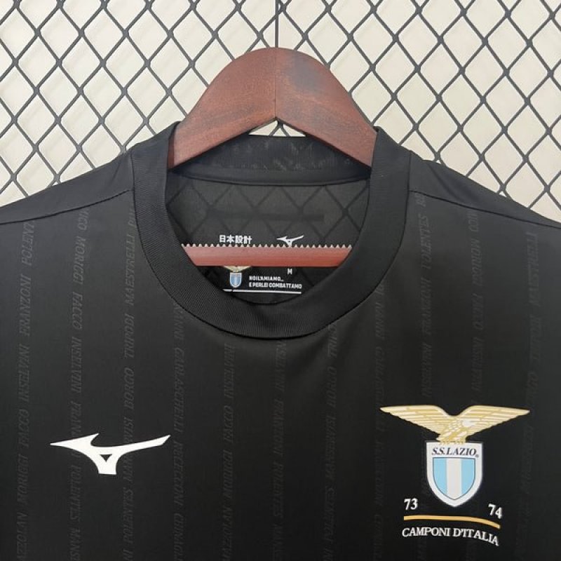 2024/25 Lazio Champions Edition Black Fans Soccer jersey