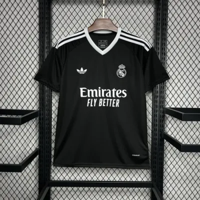 Real Madrid Black Jersey 24/25 Football Kit