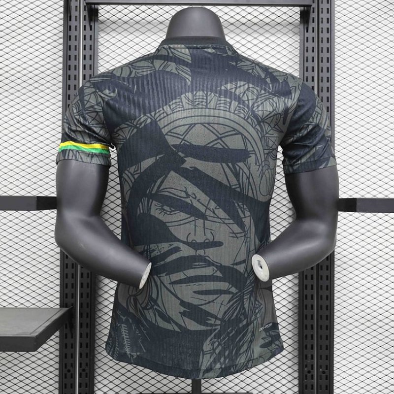 24/25 Brazil Dark Green Special Edition Player Football Jersey