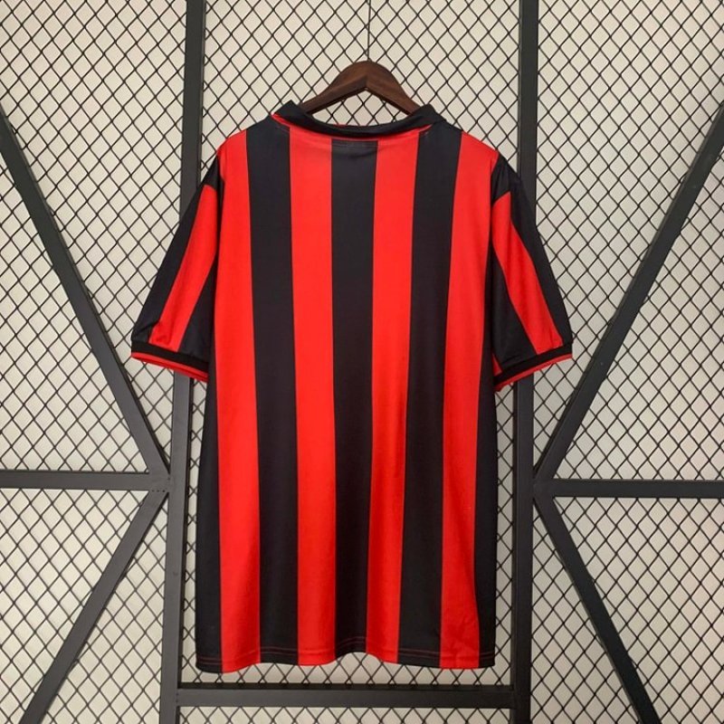 1990/1991 Retro AC Milan Home Football Shirt 1:1 Thai Quality