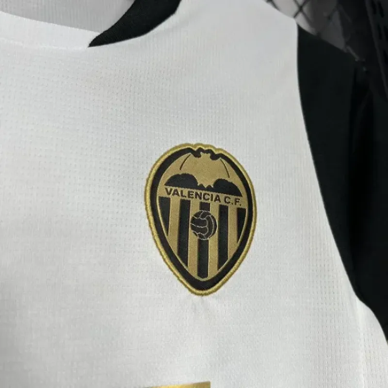 Kids  2024/2025 Valencia Home Football Shirt