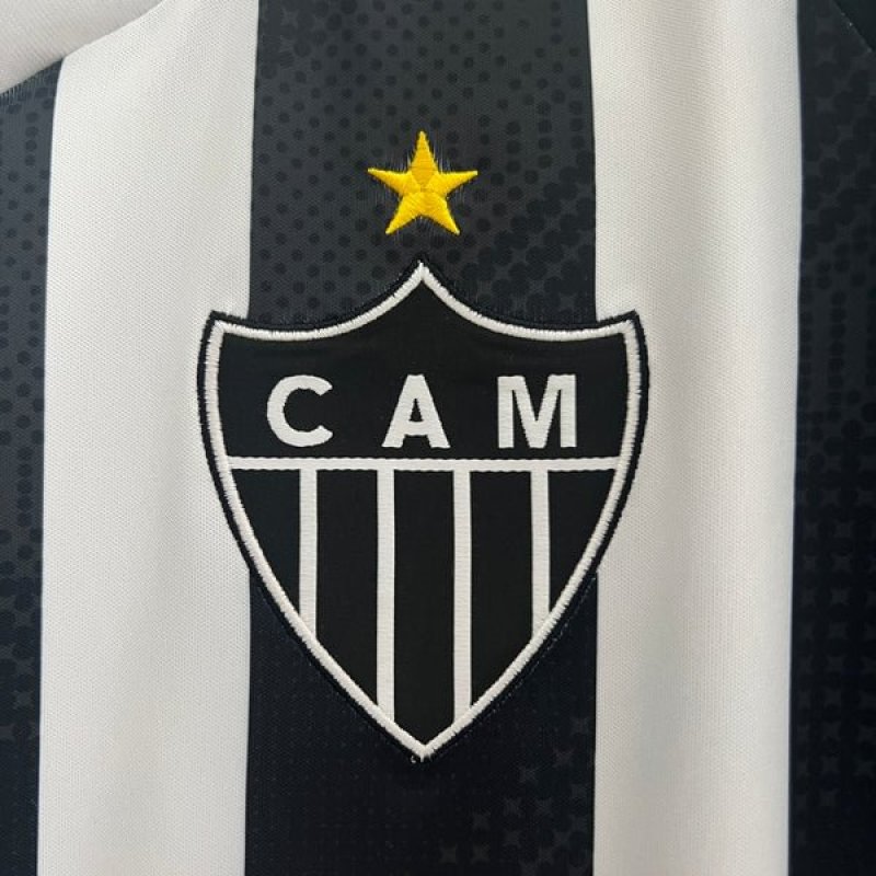 2024/25 Atletico Mineiro Home Black Fans Soccer jersey