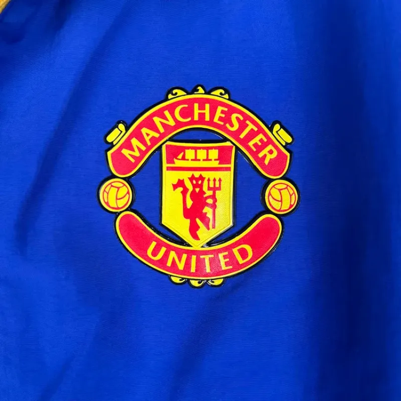 2023/2024 Manchester United Reversible WindbreakerBlue-GreenSoccer Jersey 1:1 Thai Quality