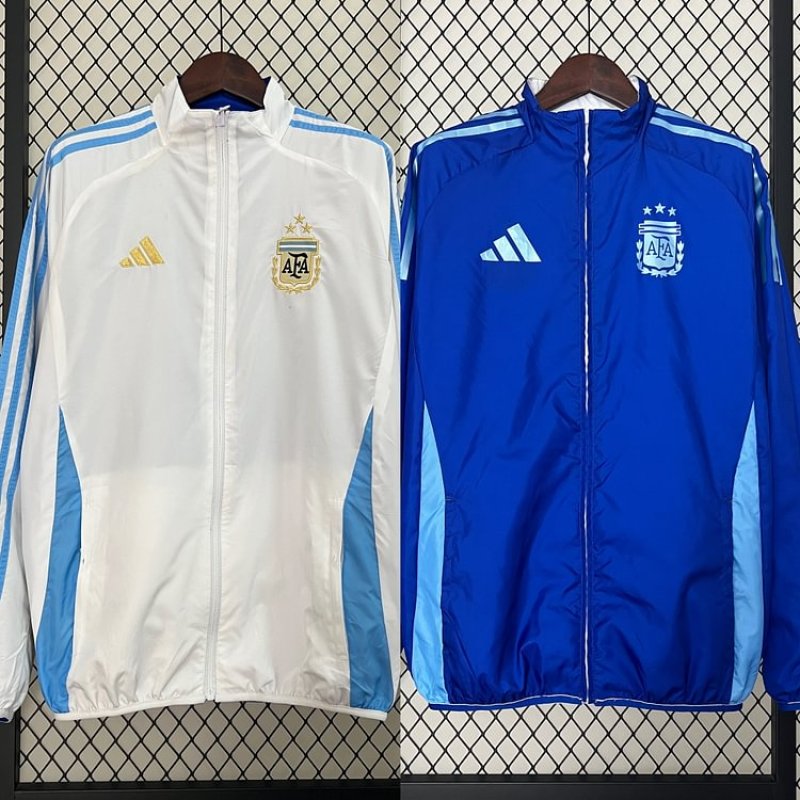2024 Argentina Reversible Windbreaker Football Shirt